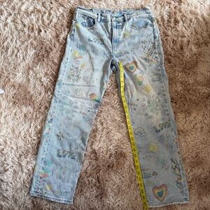 American Eagle Multicolor Pride Collection Denim